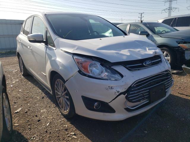 1FADP5BU8DL520953 - 2013 FORD C-MAX SEL WHITE photo 1