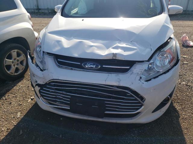 1FADP5BU8DL520953 - 2013 FORD C-MAX SEL WHITE photo 9