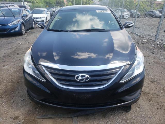 5NPEB4AC3EH870769 - 2014 HYUNDAI SONATA GLS BLACK photo 9