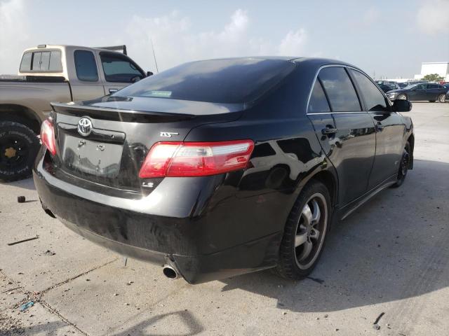 4T4BE46K18R043388 - 2008 TOYOTA CAMRY CE BLACK photo 4