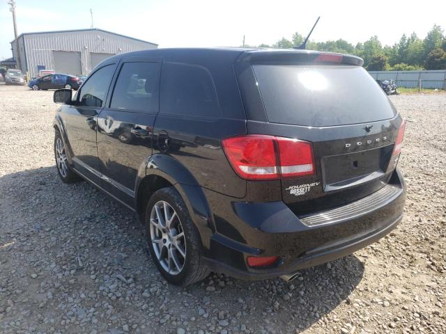 3C4PDCEG0JT370170 - 2018 DODGE JOURNEY GT BLACK photo 3