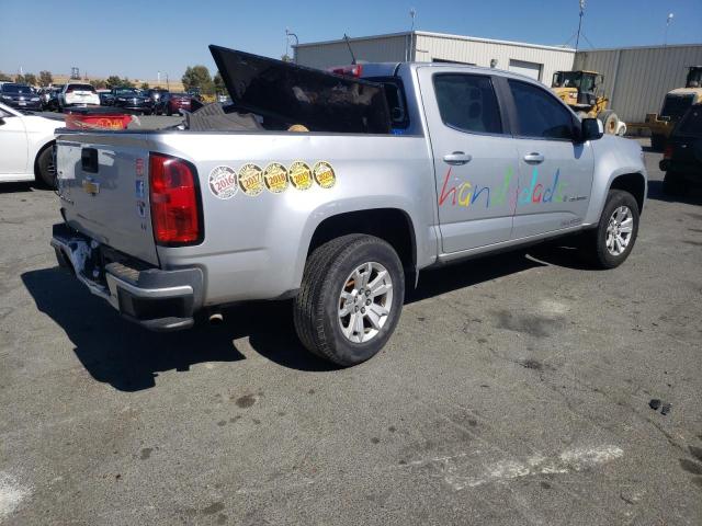 1GCGSBEA1F1144147 - 2015 CHEVROLET COLORADO L SILVER photo 4