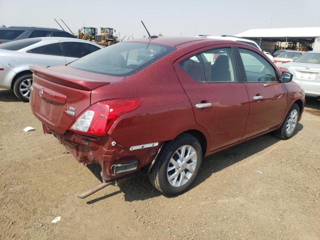 3N1CN7AP8JL833443 - 2018 NISSAN VERSA S RED photo 4