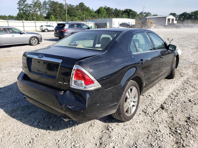 3FAFP08156R210451 - 2006 FORD FUSION SEL BLACK photo 4