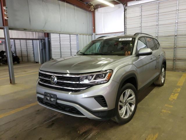 1V2HR2CA2MC542583 - 2021 VOLKSWAGEN ATLAS SE GRAY photo 2