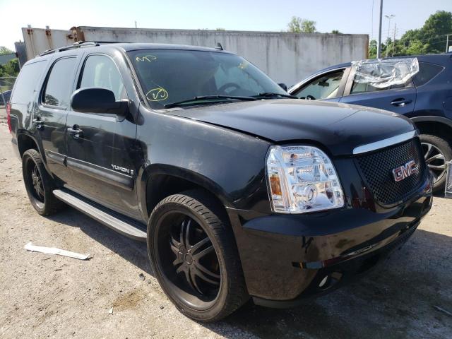 1GKFK13068J129599 - 2008 GMC YUKON BLACK photo 1