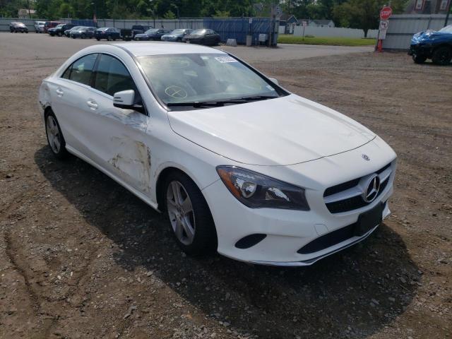 WDDSJ4GB4KN739694 - 2019 MERCEDES-BENZ CLA 250 4M WHITE photo 1