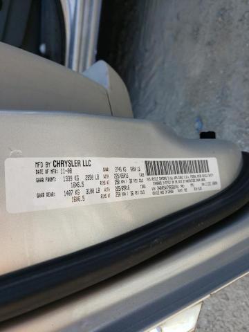 2A8HR54X79R580744 - 2009 CHRYSLER TOWN & CTY GRAY photo 10