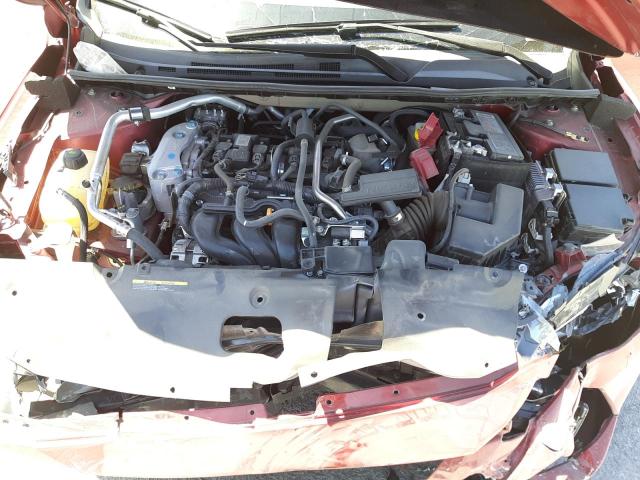 3N1AB8CV0NY241223 - 2022 NISSAN SENTRA SV MAROON photo 7