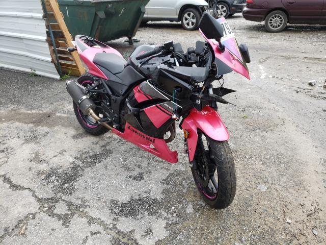 JKAEXMJ149DA45395 - 2009 KAWASAKI EX250 J PINK photo 1