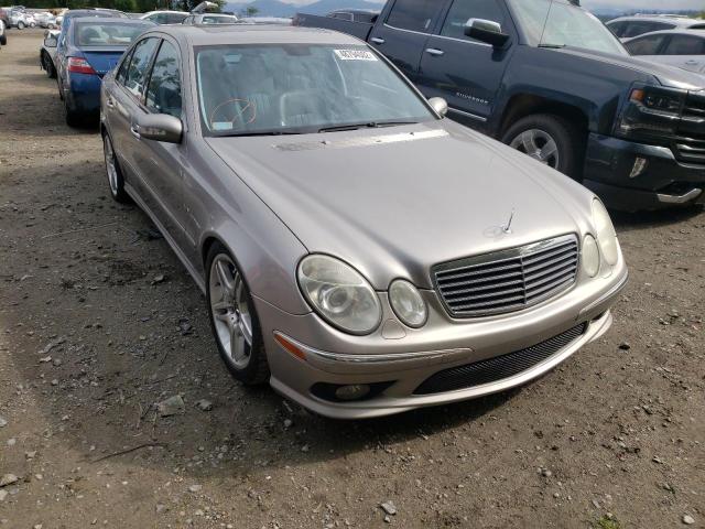 WDBUF76J44A475223 - 2004 MERCEDES-BENZ E 55 AMG SILVER photo 1