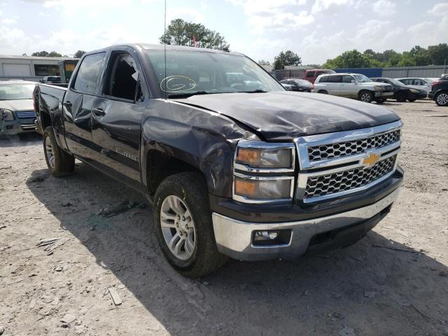 3GCUKREC2EG567445 - 2014 CHEVROLET SILVERADO BLACK photo 1