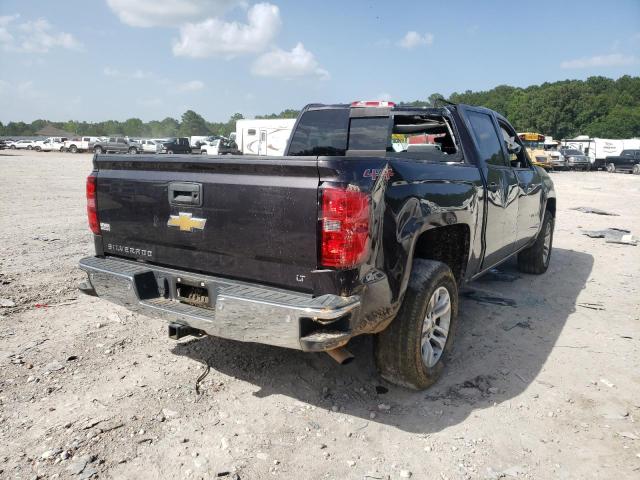 3GCUKREC2EG567445 - 2014 CHEVROLET SILVERADO BLACK photo 4