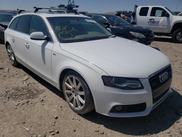 WAUWFAFL9AA040358 - 2010 AUDI A4 WHITE photo 1