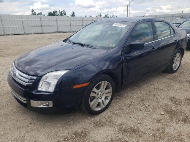 3FAHP08Z59R141599 - 2009 FORD FUSION SEL BLUE photo 2