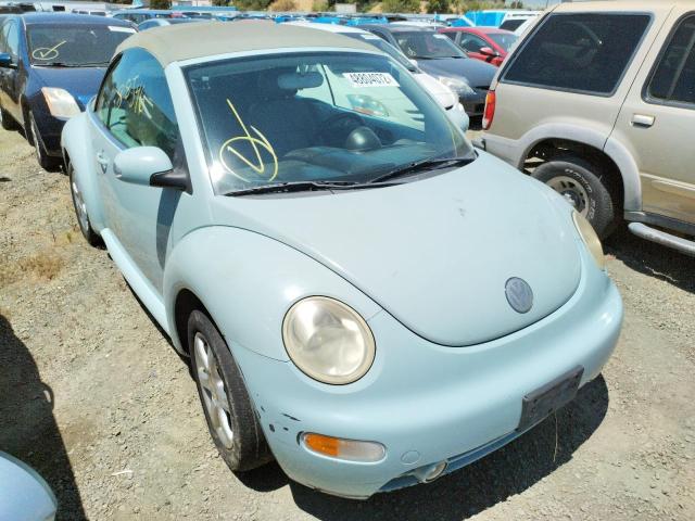 3VWCD31Y94M342487 - 2004 VOLKSWAGEN NEW BEETLE 青绿色 照片 1
