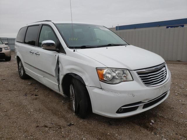 2C4RC1CG0ER198914 - 2014 CHRYSLER TOWN & COU WHITE photo 1