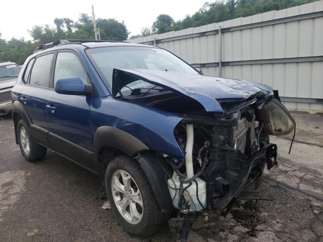 KM8JN72D69U982780 - 2009 HYUNDAI TUCSON SE BLUE photo 1