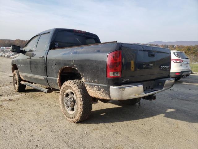3D7KU28C53G836268 - 2003 DODGE RAM 2500 S BLACK photo 3