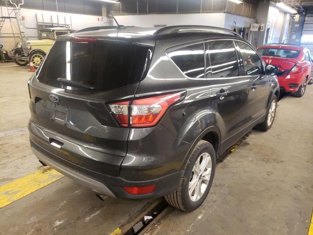 1FMCU9GD7JUC00765 - 2018 FORD ESCAPE SE GRAY photo 4