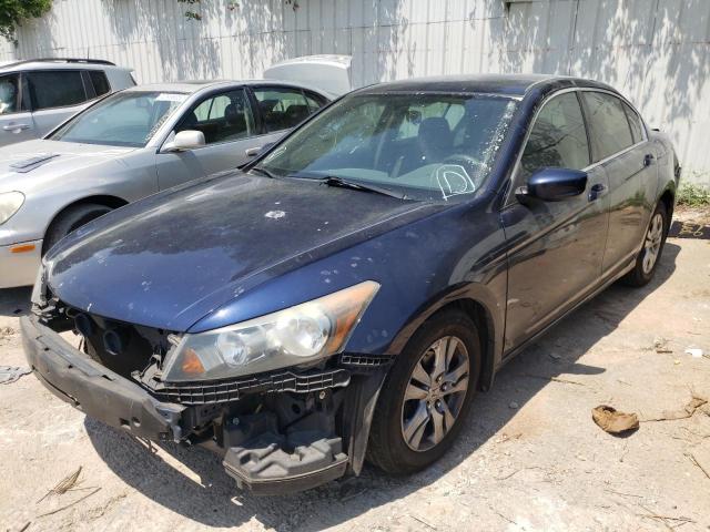 1HGCP2F42AA052726 - 2010 HONDA ACCORD LXP BLUE photo 2