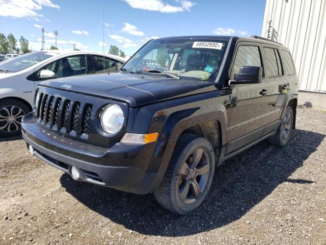 1C4NJRAB1FD207506 - 2015 JEEP PATRIOT BLACK photo 2