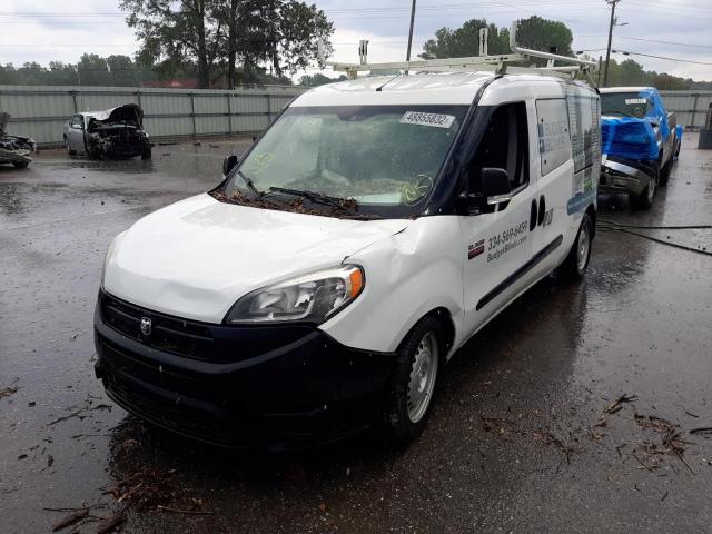 ZFBERFABXH6G64304 - 2017 RAM PROMASTER WHITE photo 2