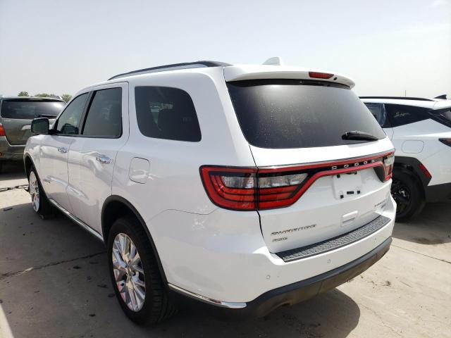 1C4RDJEGXFC896810 - 2015 DODGE DURANGO CI WHITE photo 3