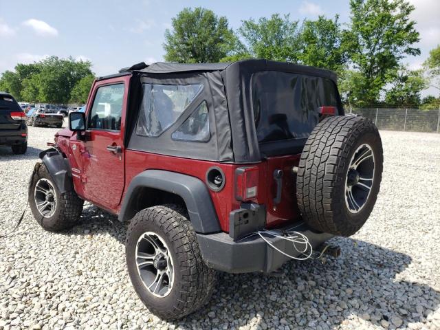 1C4AJWAG2DL549834 - 2013 JEEP WRANGLER SPORT  photo 3