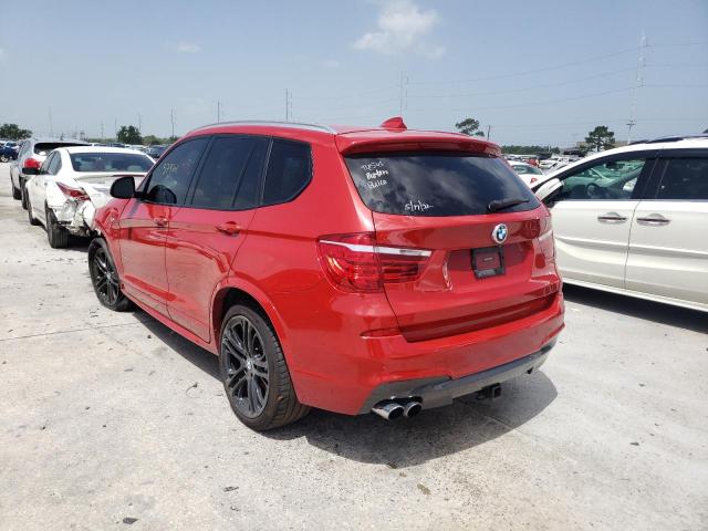 5UXWZ7C39H0V91390 - 2017 BMW X3 SDRIVE2 RED photo 3