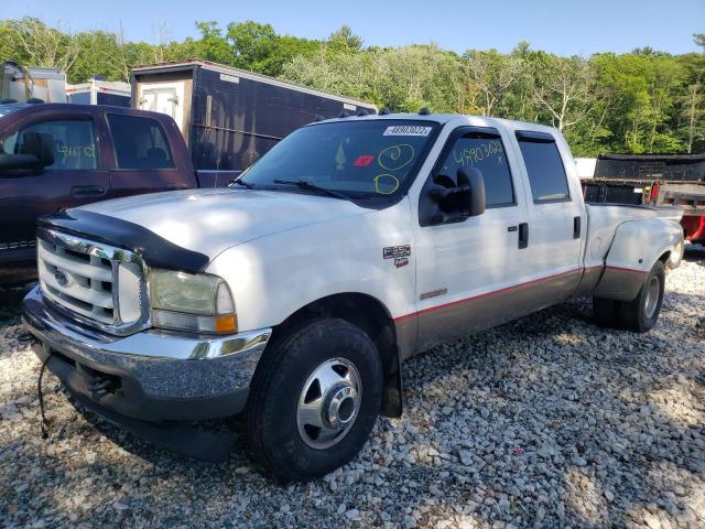 1FTWW33P44EC01962 - 2004 FORD F350 SUPER WHITE photo 2