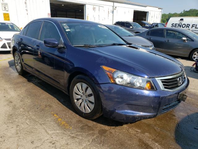 1HGCP26319A011281 - 2009 HONDA ACCORD LX BLUE photo 1