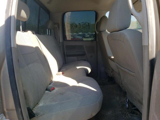 3D7KS28A47G850821 - 2007 DODGE RAM 2500 S GOLD photo 6