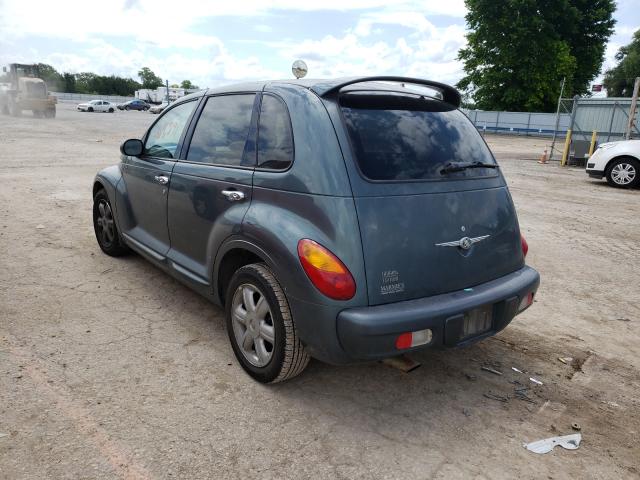 3C4FY58B13T638562 - 2003 CHRYSLER PT CRUISER TEAL photo 3