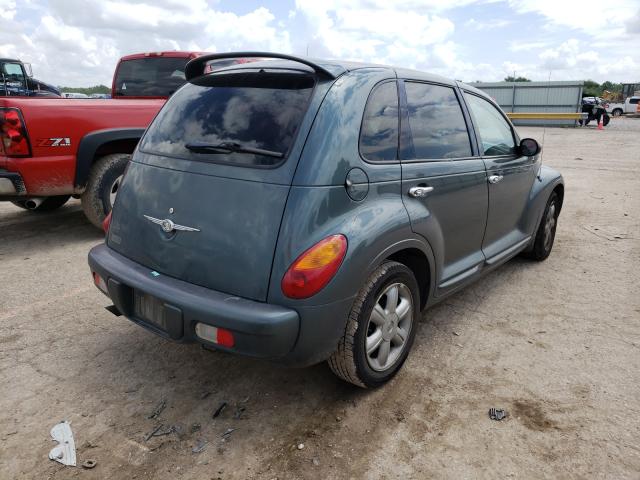 3C4FY58B13T638562 - 2003 CHRYSLER PT CRUISER TEAL photo 4