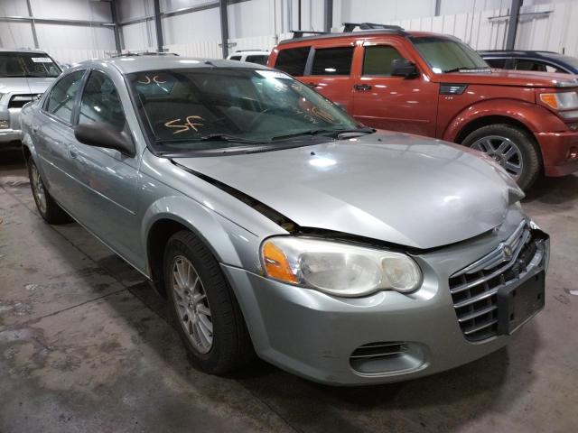 1C3EL46J35N687378 - 2005 CHRYSLER SEBRING SILVER photo 1