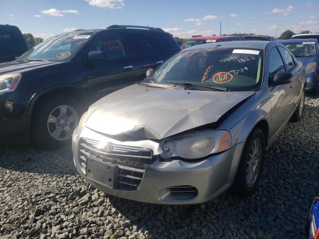 1C3EL46J35N687378 - 2005 CHRYSLER SEBRING SILVER photo 2