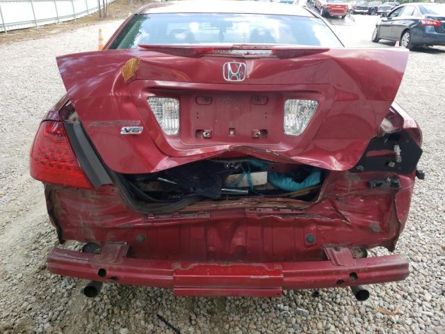 1HGCM66437A048936 - 2007 HONDA ACCORD SE BURGUNDY photo 9