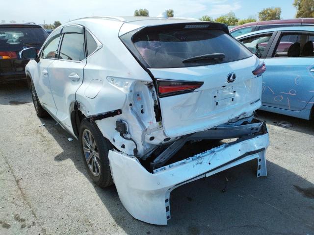 JTJBJRBZ9K2106831 - 2019 LEXUS NX 300H WHITE photo 3