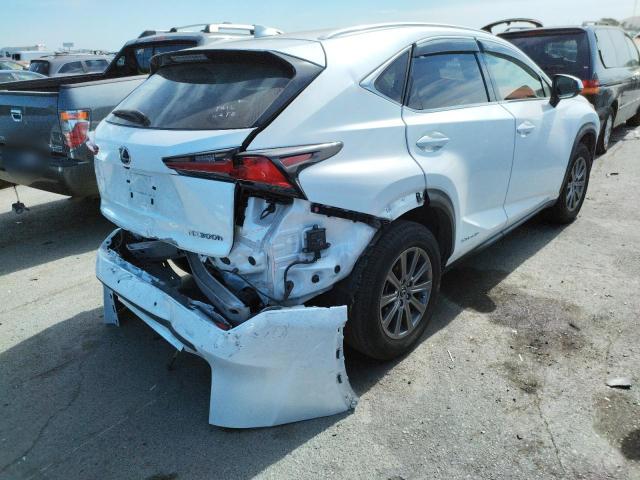 JTJBJRBZ9K2106831 - 2019 LEXUS NX 300H WHITE photo 4