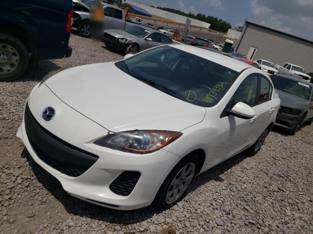 JM1BL1U75D1832303 - 2013 MAZDA 3 I WHITE photo 2