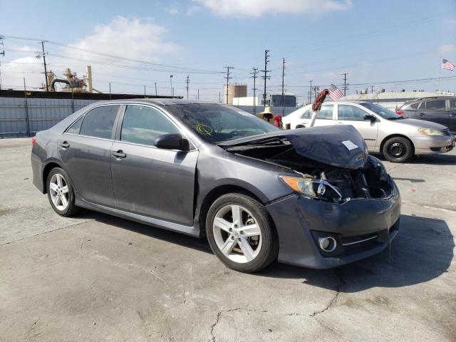 4T1BF1FK7CU106721 - 2012 TOYOTA CAMRY BASE GRAY photo 1