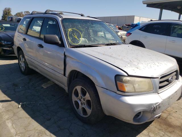 JF1SG65644H749885 - 2004 SUBARU FORESTER 2 SILVER photo 9