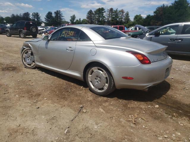 JTHFN48Y550066790 - 2005 LEXUS SC 430 SILVER photo 3