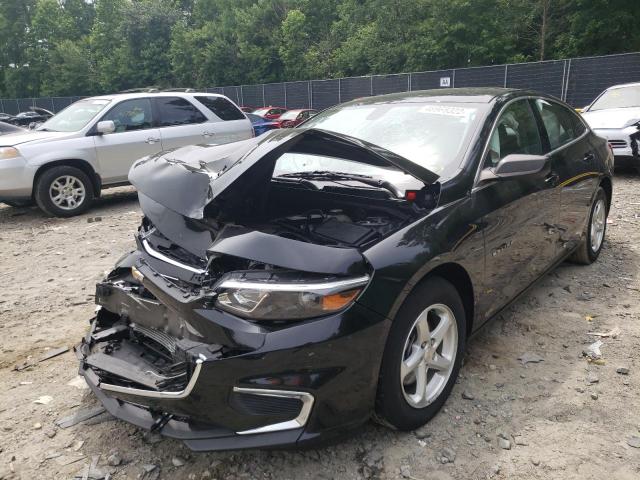 1G1ZB5ST3JF283426 - 2018 CHEVROLET MALIBU LS BLACK photo 2