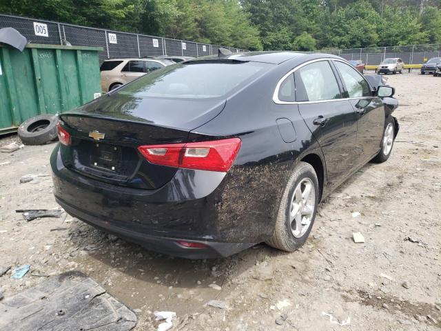 1G1ZB5ST3JF283426 - 2018 CHEVROLET MALIBU LS BLACK photo 4