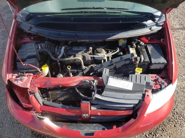 2D4GP44L45R498810 - 2005 DODGE GRAND CARA MAROON photo 7