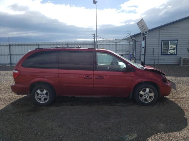 2D4GP44L45R498810 - 2005 DODGE GRAND CARA MAROON photo 9