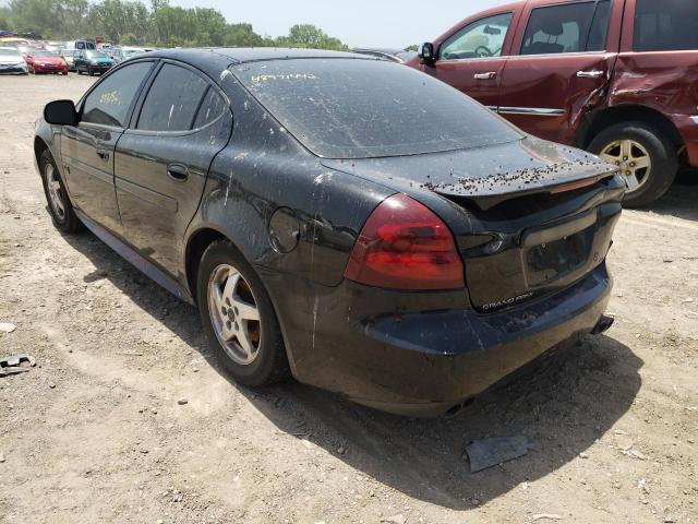 2G2WS522741271202 - 2004 PONTIAC GRAND PRIX BLACK photo 3