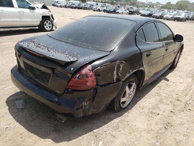 2G2WS522741271202 - 2004 PONTIAC GRAND PRIX BLACK photo 4